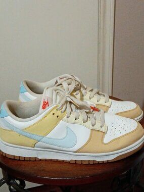 Nike Dunk Low NN Summit White Glacier Blue Sneakers FZ4347-100 Womens Size 11